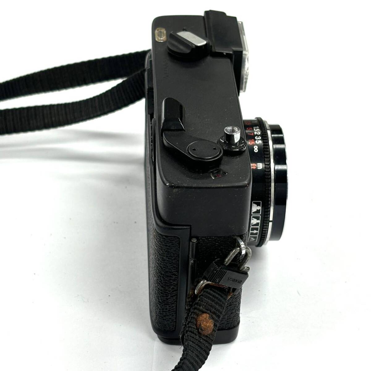 H2884 カメラ フィルムカメラ KONICA コニカ EF C35 HEXANON 38mm F2.8 46ф ジャンク品 中古 訳あり