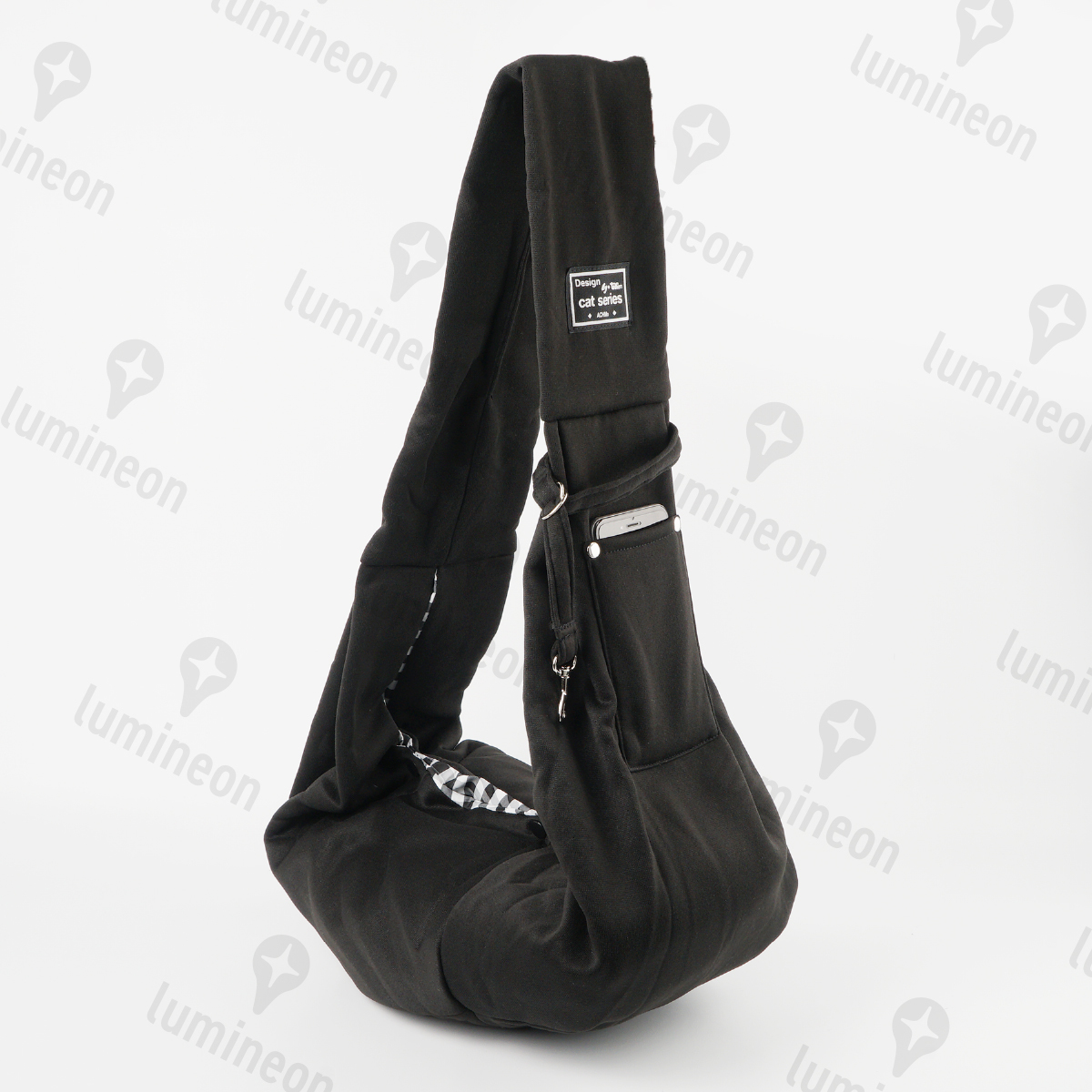  домашнее животное sling дорожная сумка плечо перевозка черный чёрный слинг-переноска ... шнурок рюкзак Cart маленький размер собака средний собака задний g061c 2