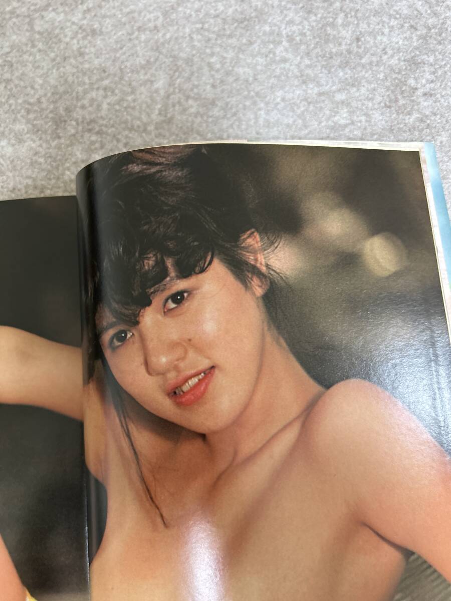 週刊プレイボーイ  1985年 昭和60年7月2日 早見優ピンナップ 鷲尾いさ子 坂上とし恵 美波千秋 表紙擦れ気味の画像8