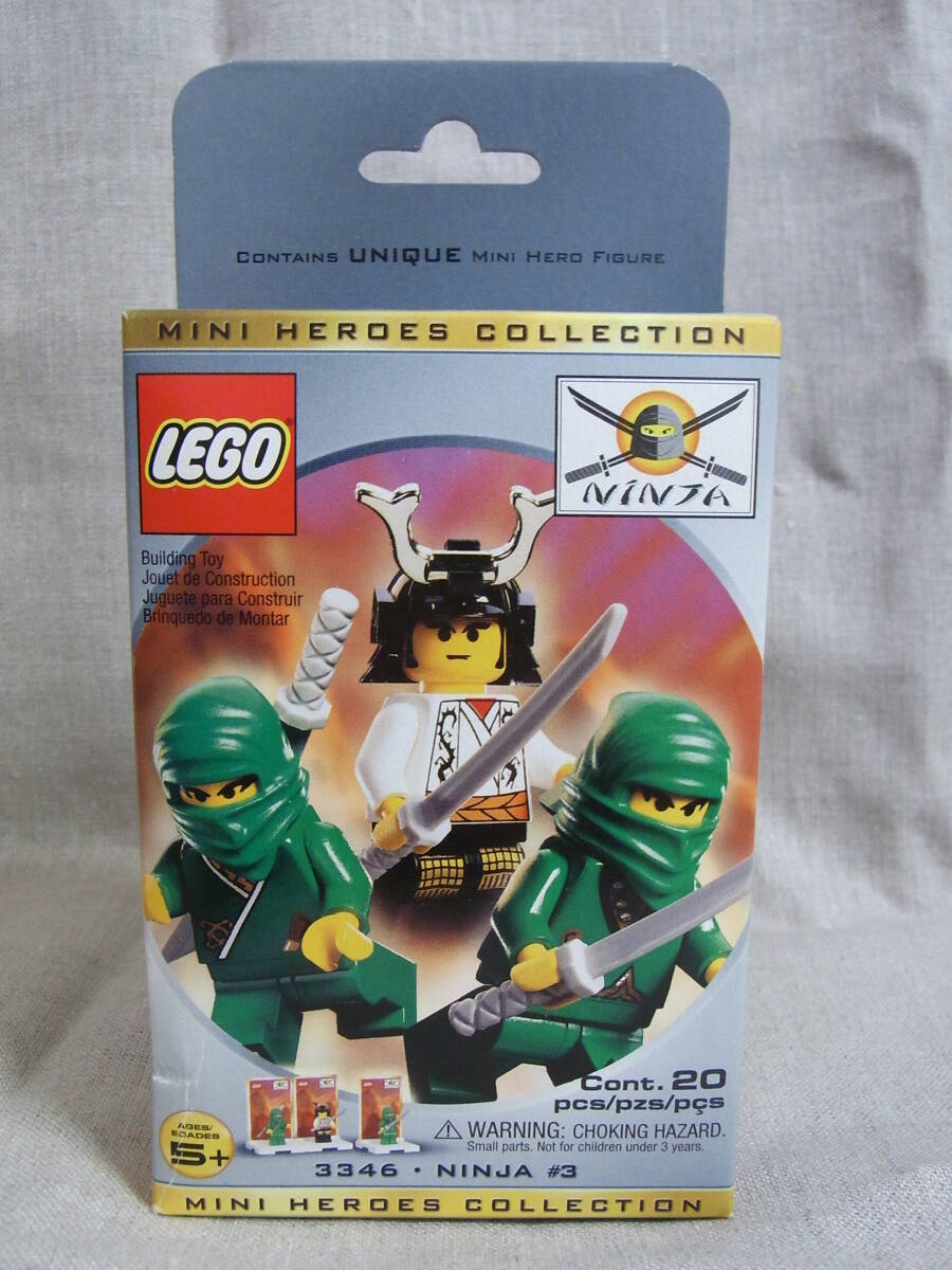 LEGO MINI HEROES COLLECTION 3346・NINJA #3の画像1