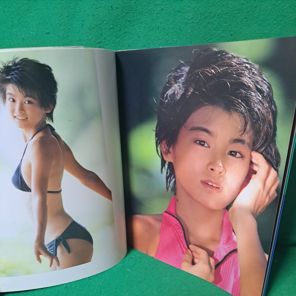芹沢直美 写真集 不思議な君が好き。 昭和62年初版本 送料230円の画像8
