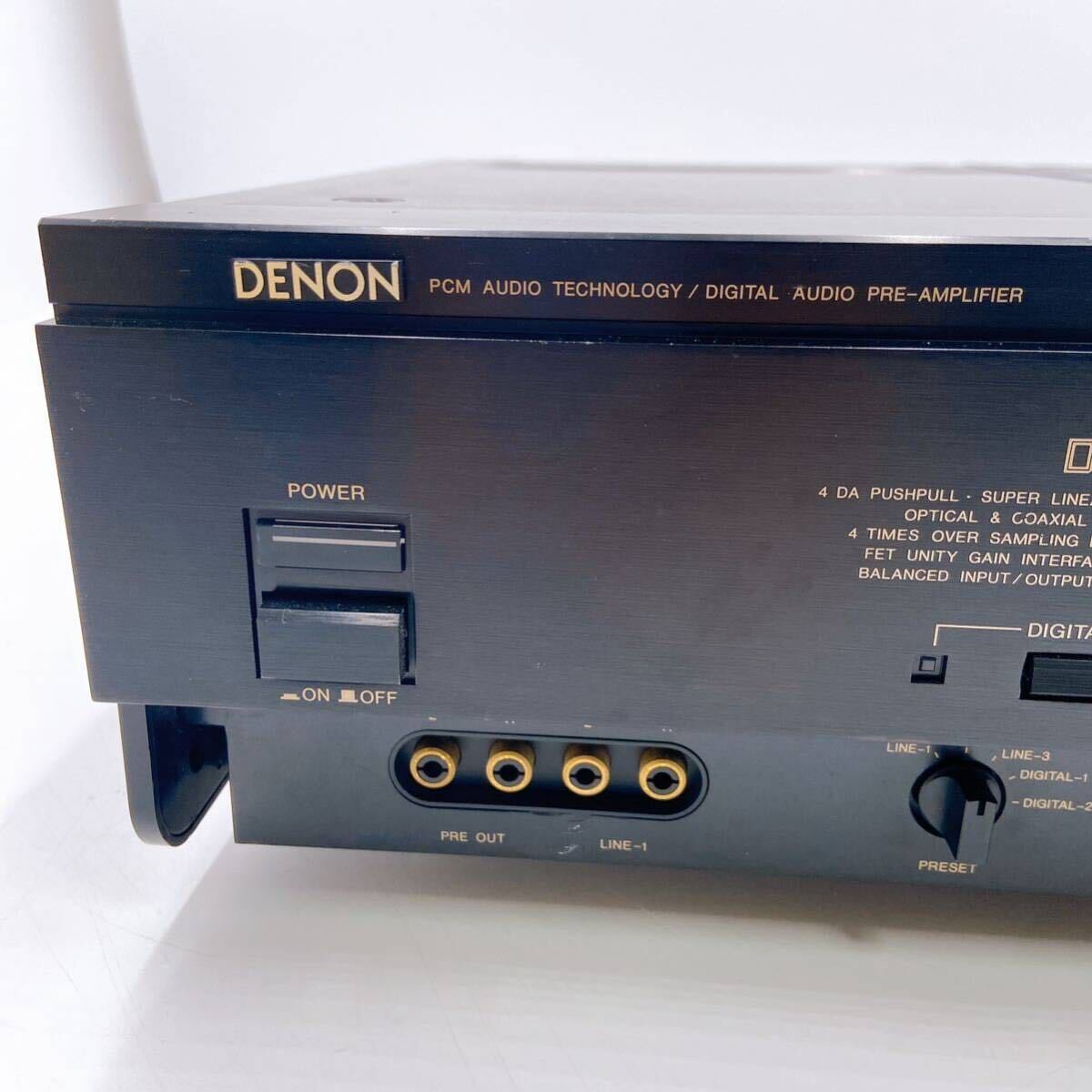 DENON デノン DAP-5500 デジタルプリアンプ ジャンク_画像2