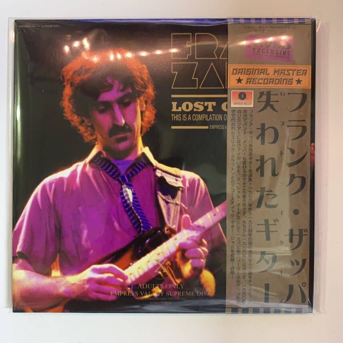 FRANK ZAPPA : THE LOST GUITARS - This is a compilation of unreleased guitar albums「失われたギター」嬉しい再入荷！最高だ！プレス盤の画像1