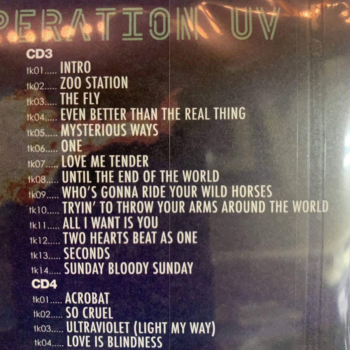 New One! U2 / SPHERE OPERATION「スフィア・オペレーション」(4CD)シリーズ第四弾！遂にIEMサウンドボード完全収録盤の登場でごわす！の画像5