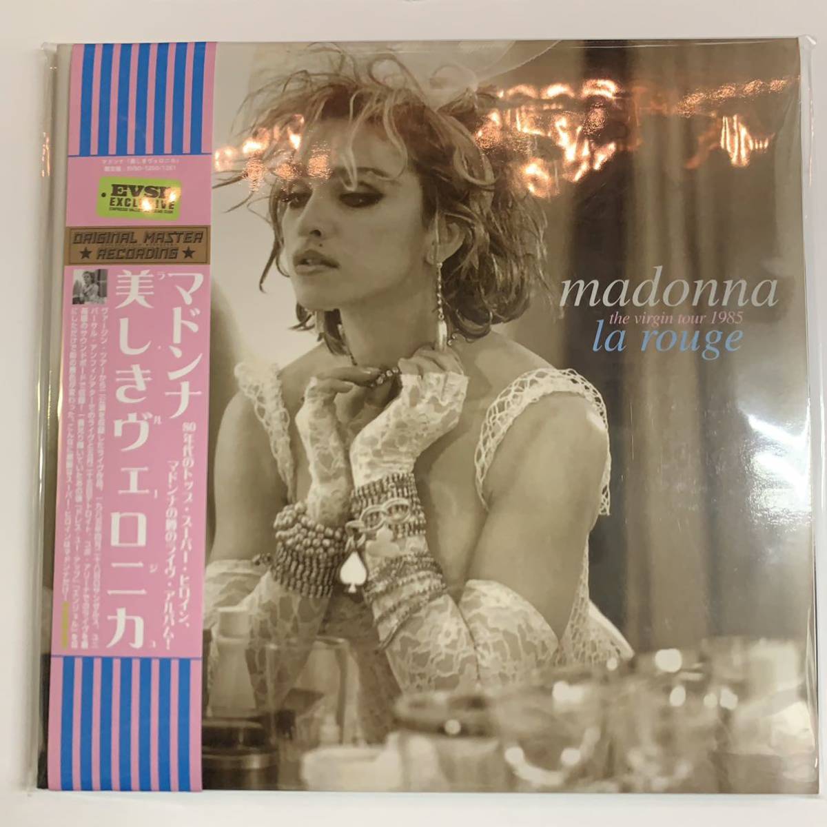 MADONNA / la rouge the virgin tour 1985「美しきヴェロニカ」2CD 7インチサイズのラージジャケット！限定特価！最高のライヴアルバム！