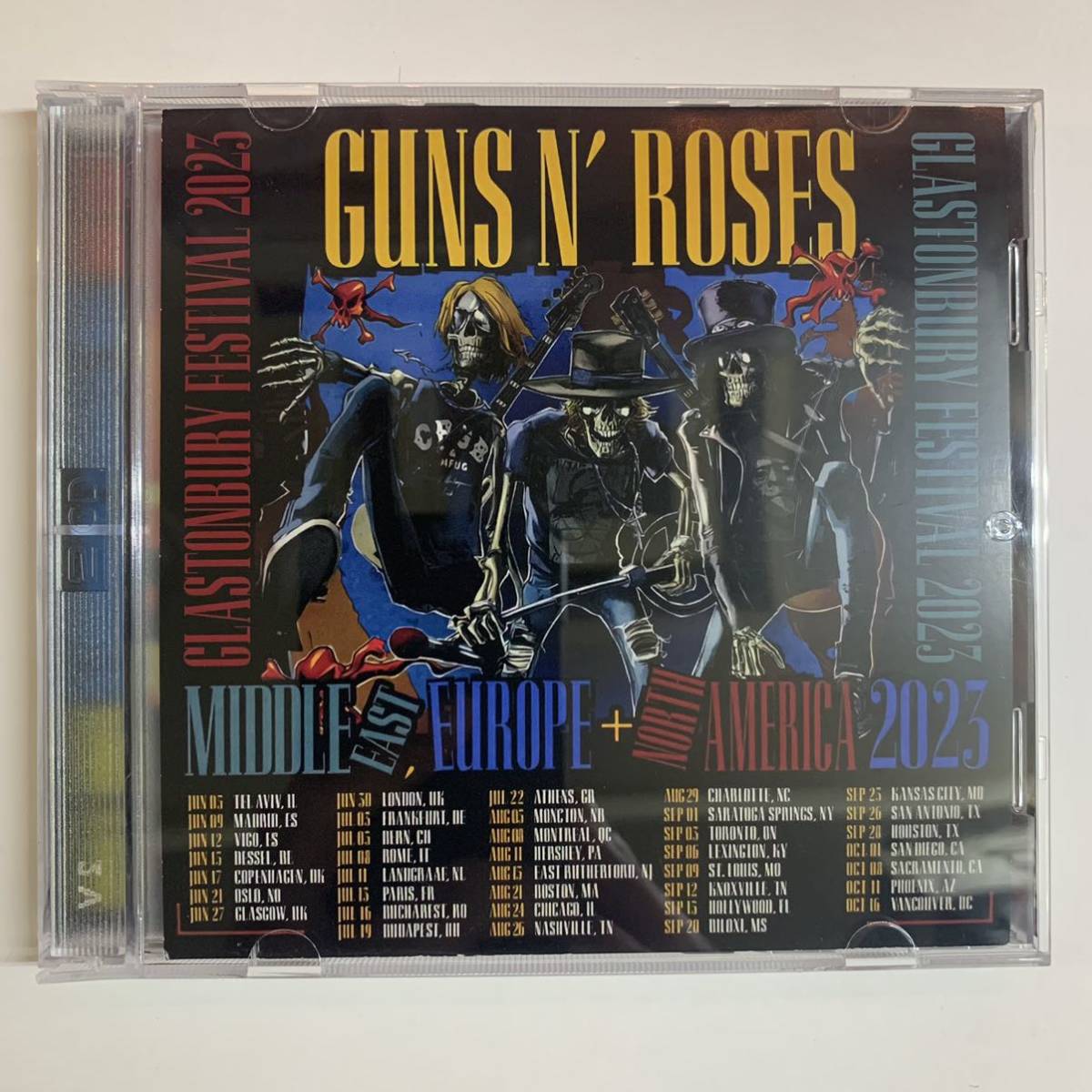 GUNS N'' ROSES / GLASTONBURY FESTIVAL「ピラミッド・アイ」(2CD) Empress Valley Supreme Disk サウンドボード！廉価盤！安いッ！の画像1