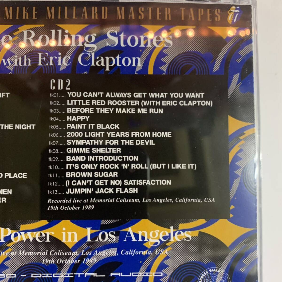 新作！THE ROLLING STONES with ERIC CLAPTON / BLUES POWER IN LOS ANGELES(2CD) 初登場マイク・ミラード音源！マスターからの収録です！の画像4