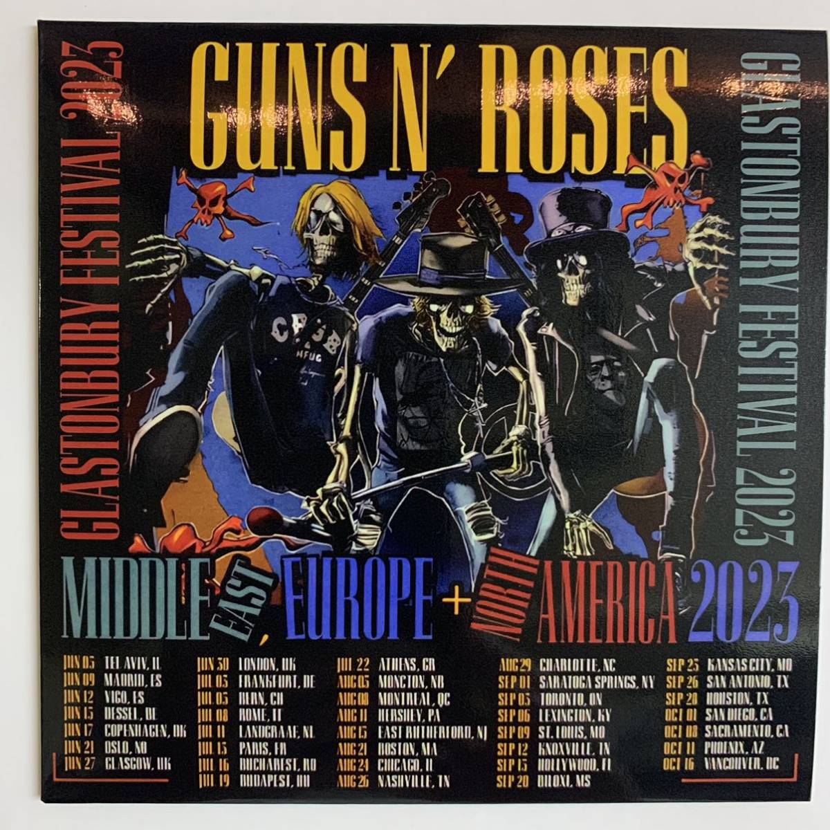 GUNS N'' ROSES / GLASTONBURY FESTIVAL「ピラミッド・アイ」(2CD) Empress Valley Supreme Disk サウンドボード！残少！の画像3