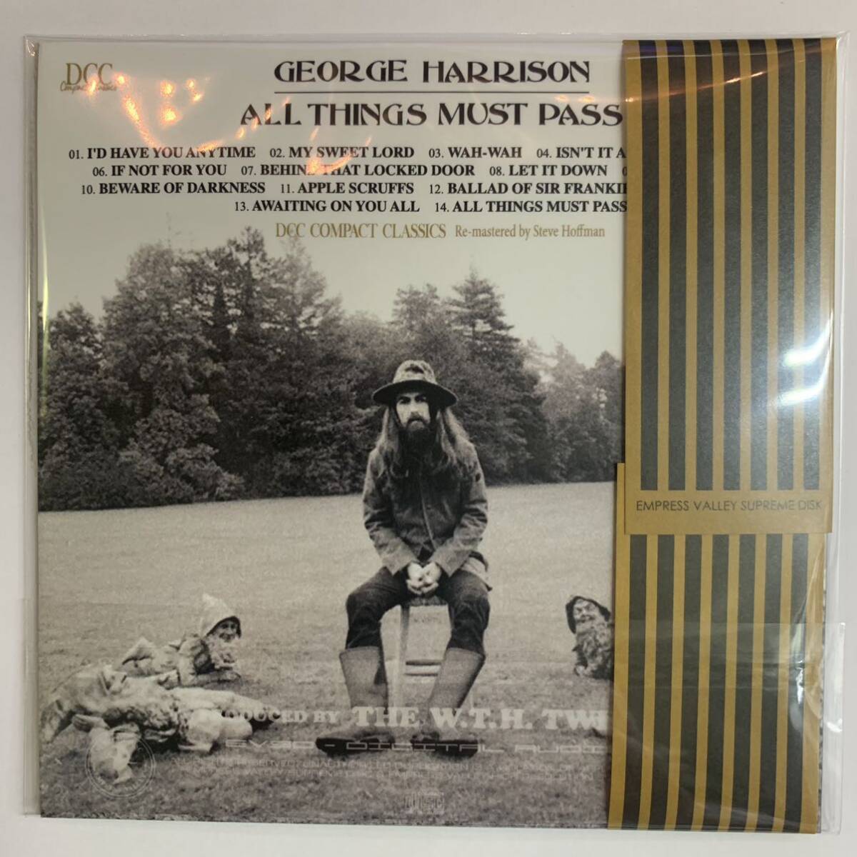 GEORGE HARRISON / ALL THINGS MUST PASS DCC COMPACT CLASSICS Remastered by Steve Hoffman (CD) 「帯付き紙ジャケット仕様限定盤」_画像4