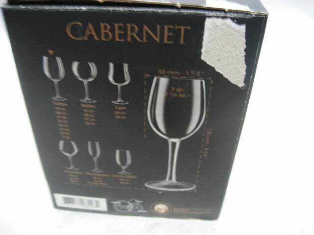 Chef＆Sommelier シェフ＆ソムリエ ワイングラス CABERNET 5個 未使用品 ③の画像6