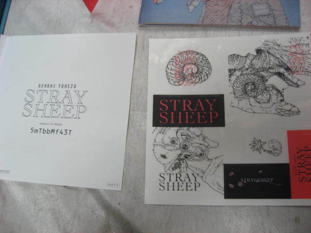 米津玄師　STRAY SHEEP　初回限定盤　おまもり盤 CD キーホルダー　ステッカー付き　美品　①_画像5