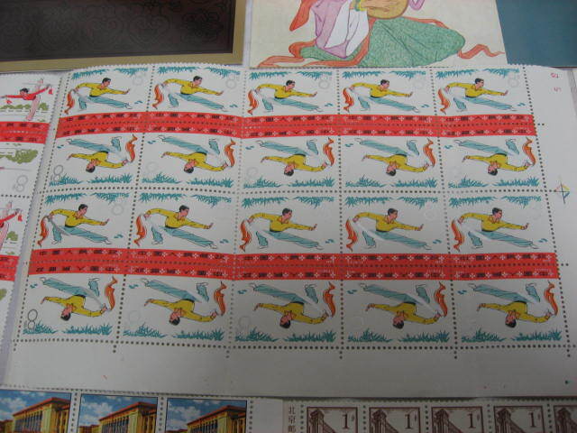 中国切手 中国人民郵政 切手 まとめ売り 未使用品　現状品