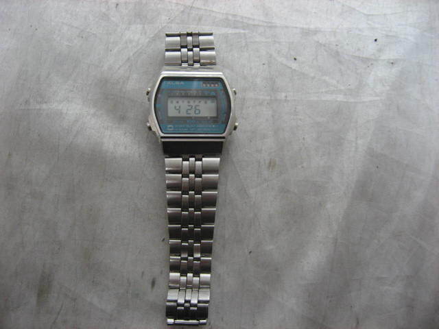 セイコー SEIKO　ALBA　アルバ デジタル盤面 腕時計 V749-5160　動作品