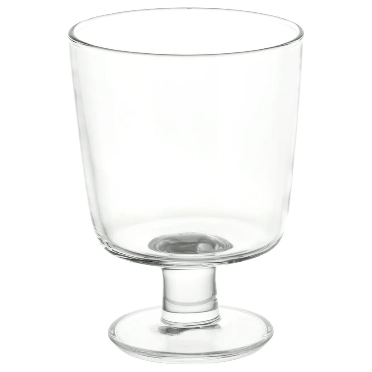 【新品】イケア IKEA 365+ ゴブレット クリアガラス30cl  2個セット グラス ガラスコップ   ワイングラス