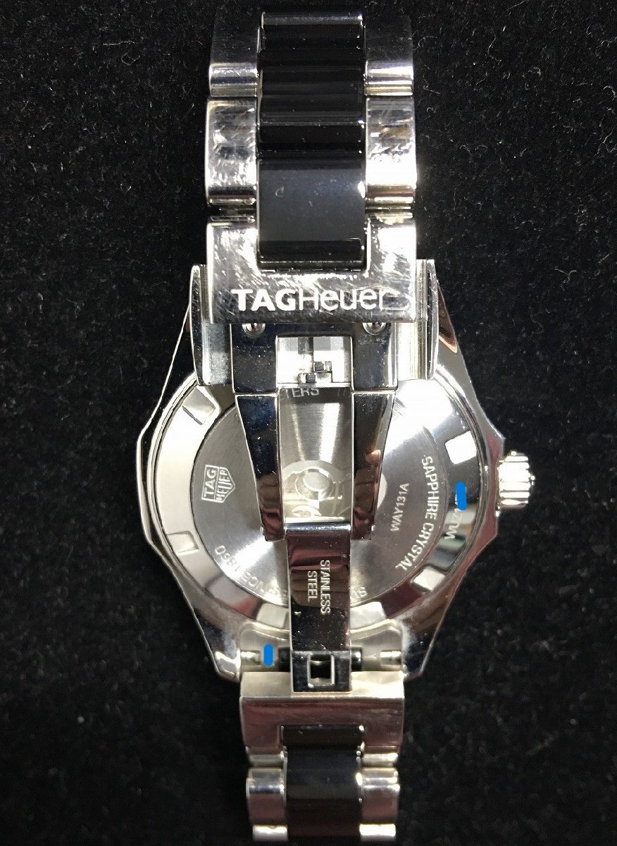 1円～TAG HEUER/タグ・ホイヤー アクアレーサー WAY131A/クォーツ 腕時計 極美-D2210の画像9