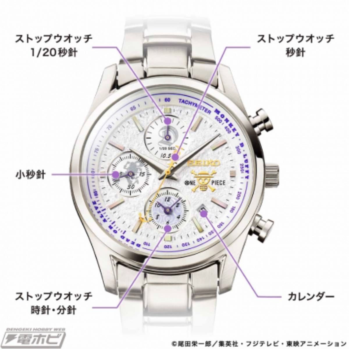 ワンピース　ギア5 ルフィ　時計　SEIKO 限定