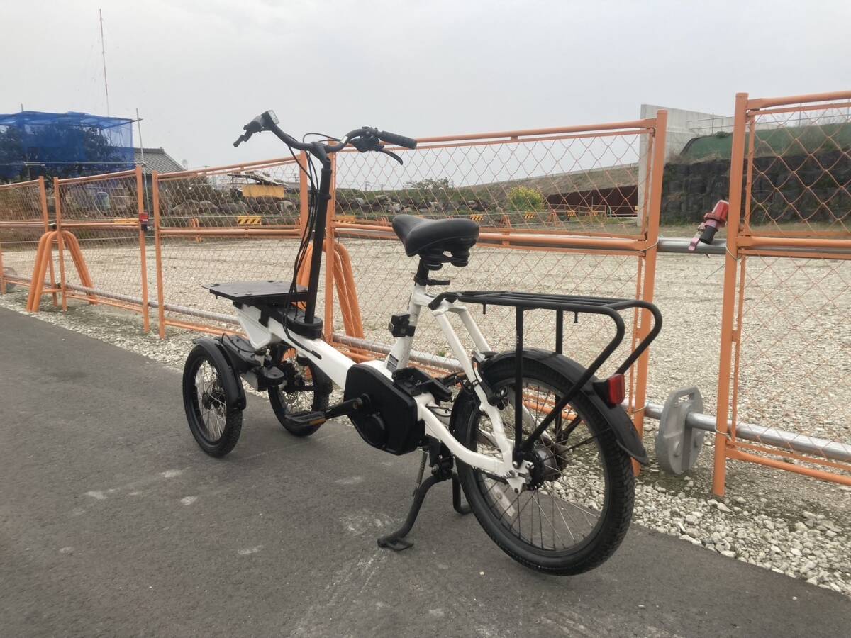 ≪愛知≫　豊田トライク　電動アシスト キャリ― 中古 ＴＯＹＯＤＡ ＴＲＩＫＥ ヤマハ　中古 現状 ST20_画像2