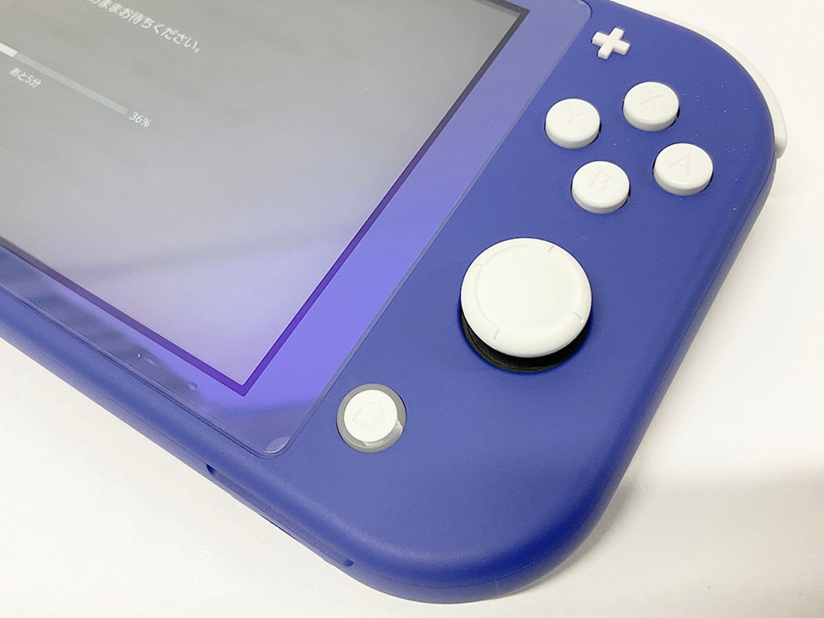 【開始価格1円】 任天堂 ニンテンドー Switch Lite スイッチ ライト 本体 ブルー switch HDH-001 動作確認済/初期化済_画像5