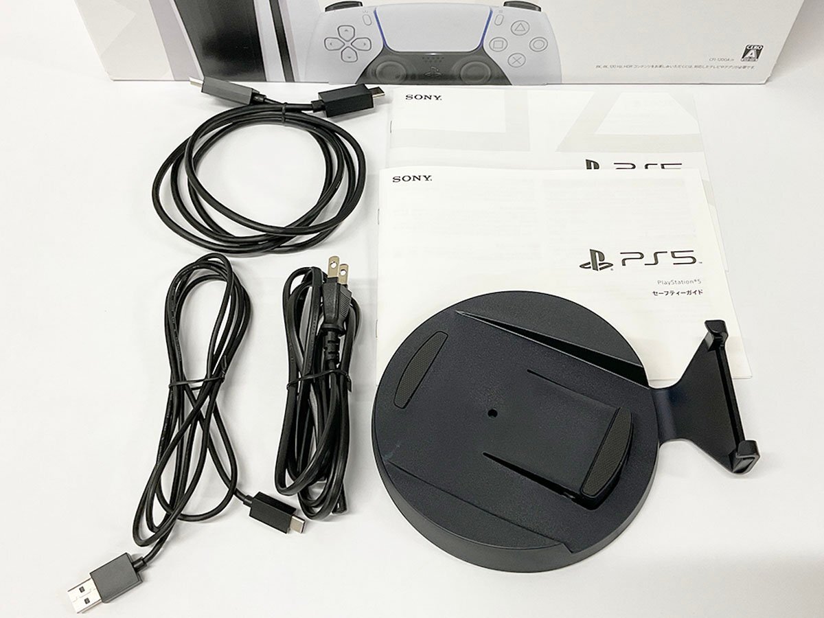 【開始価格1円】 SONY PlayStation5 新型マイナーチェンジモデル CFI-1200 本体 PS5 ソニー プレステ5 初期化済 動作確認済の画像10