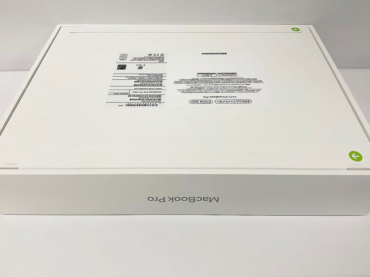 開始価格1円 未開封新品 アップル Apple MacBook Pro （14インチ, M3, Nov 2023） MTL73J/A A2918 M3 SPG/8C CPU/10C 8GB 512GB マックプロ