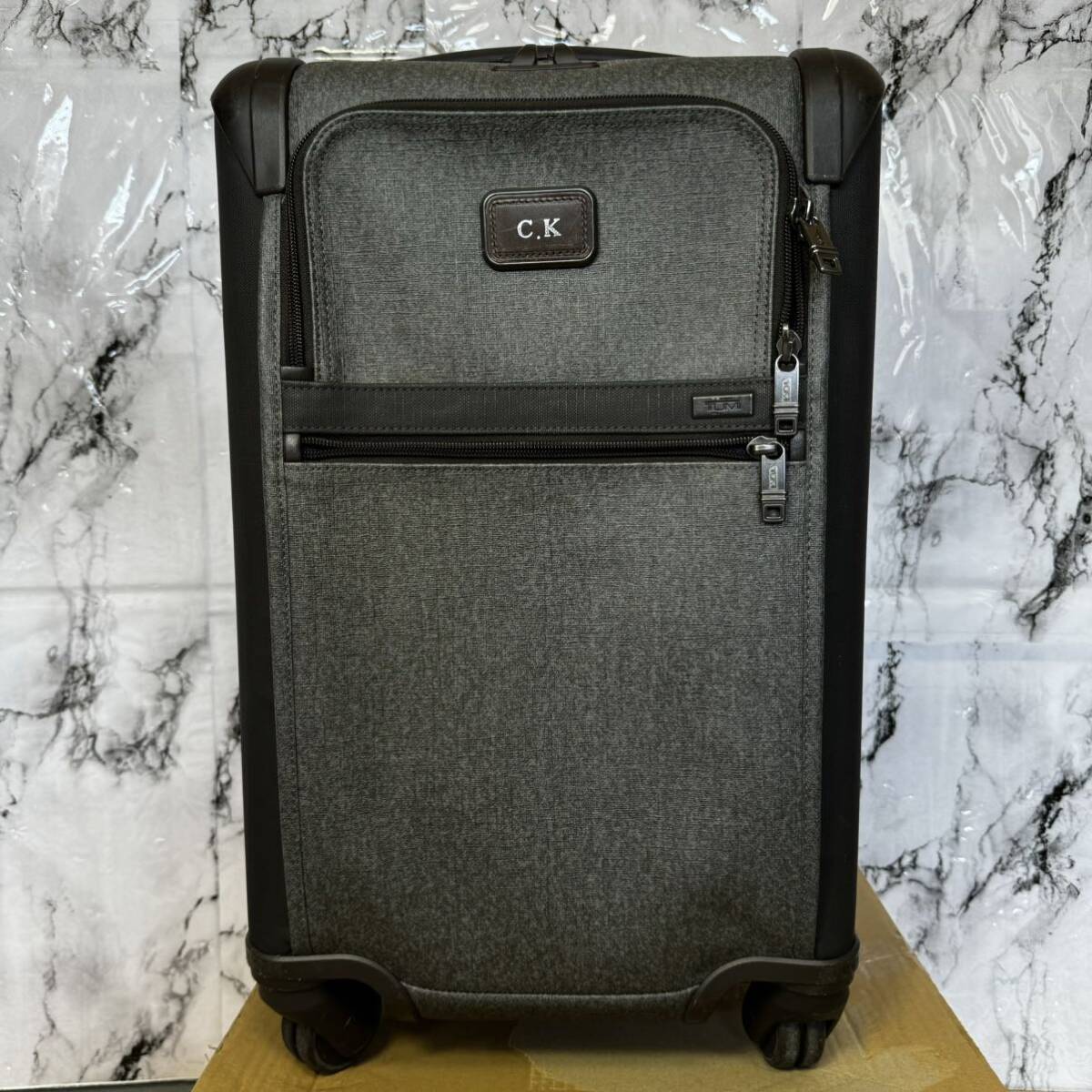 TUMI Tumi Inter National ek Span двойной 4 Wheel Carry on портфель Carry кейс путешествие 35L 22060EG2 мужской 