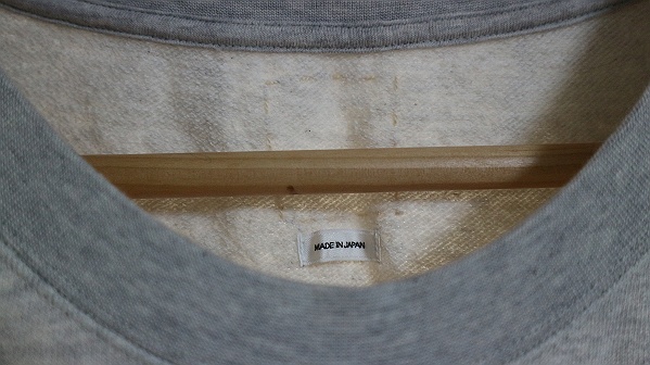 ★VISVIM ビズビム JUMBO SWEAT/18SS/2/コットン/グレー/0118105010039★L14の画像9