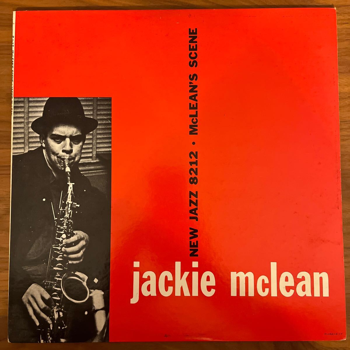 JACKIE MCLEAN NEW JAZZ 8122 RECORDS MCLENE SCENE MONO PJ-17 の画像1