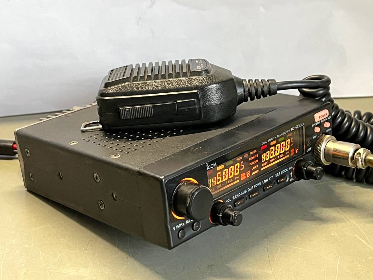Yahoo!オークション - ICOM IC-2330・144&430MHzトランシーバー Yahoo!オークション - ICOM IC-2330・144&430MHzトランシーバー