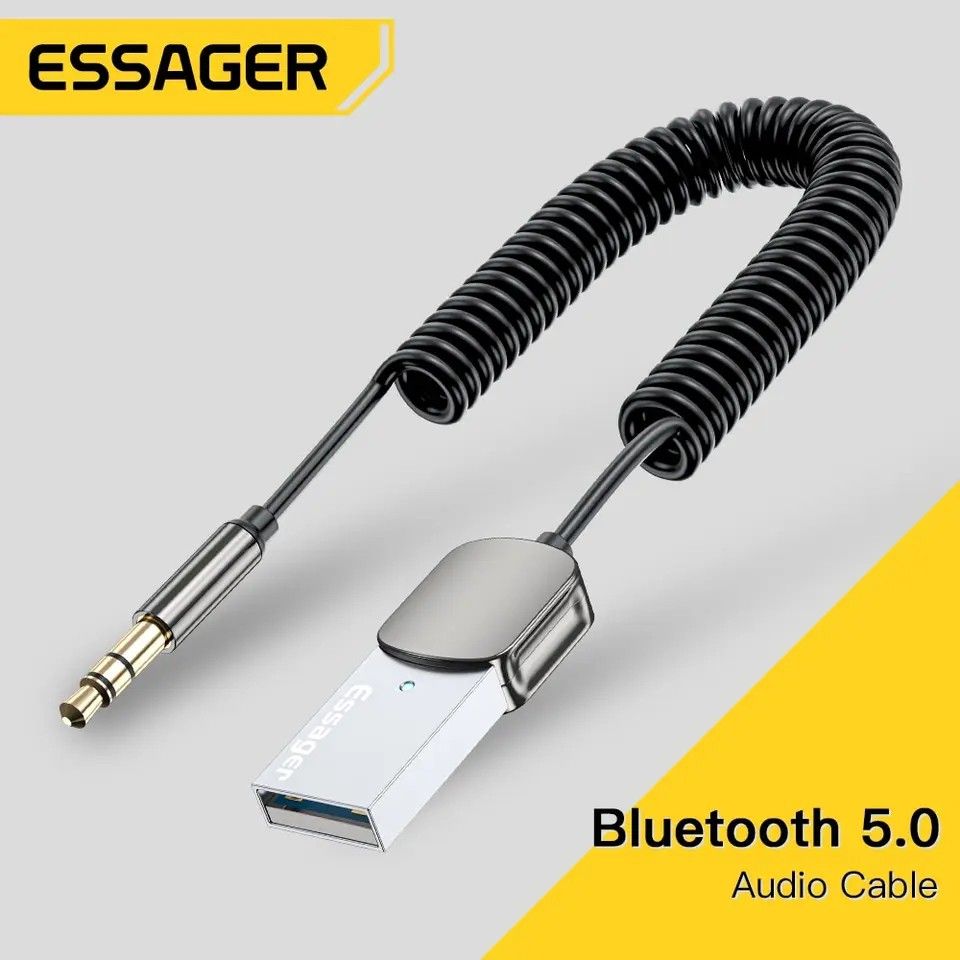 [新品] Esaager EB01 Bluetooth to 3.5mm イヤホン ジャック AUX アダプター トランスミッター