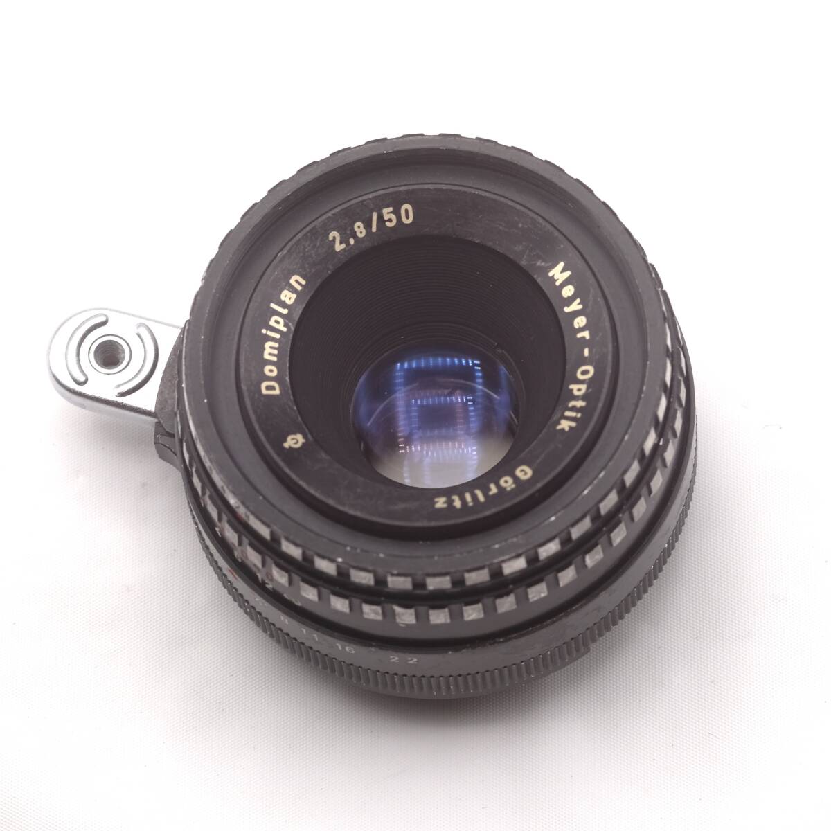 Meyer Domiplan 50mm F2.8 Exaktaマウント バブルボケレンズ, EXA500 一眼レフカメラ Germany製_画像4