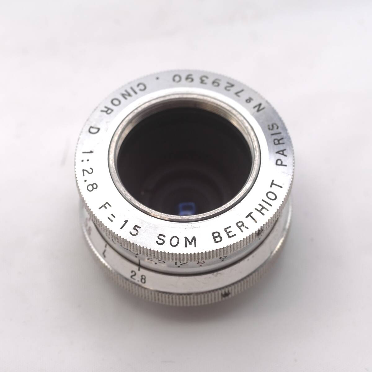 SOM BERTHIOT Cマウント CINOR 15mm F2.8 FRANCE PARIS CINEレンズ_画像8