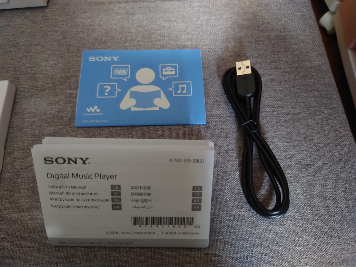 SONY NW-A55 (G) [16GB ホライズングリーン]（新品未使用）海外モデルの画像6