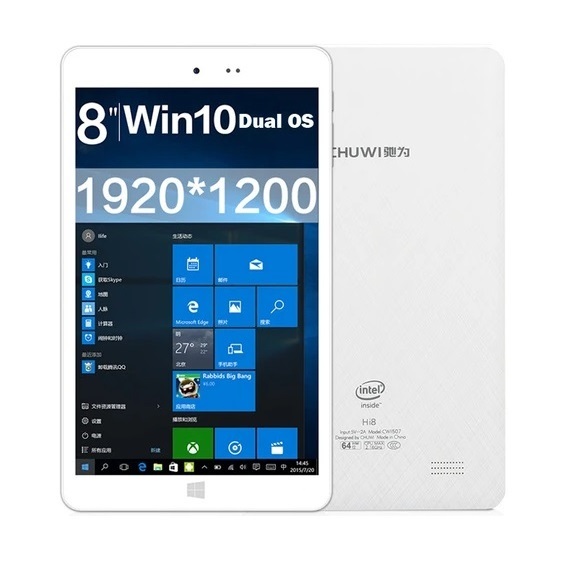 Windows 10 & Android 4.4 Dual OS タブレットPC CHUWI Hi8 Officeソフト：Microsoft Office Mobile , Microsoft 365 インストール済み_デュアルOS Win10 & Android4.4 タブレット