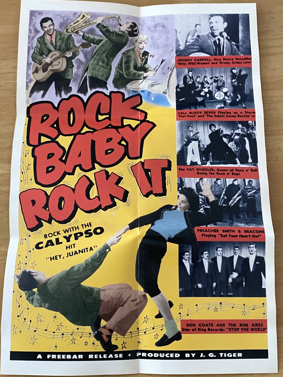 Rock Baby Rock It Soundtrack 輸入盤CD Rockabilly ロカビリー Johnny Carroll Don Coats Preacher Smith Rosco Gordon Five Starsの画像4