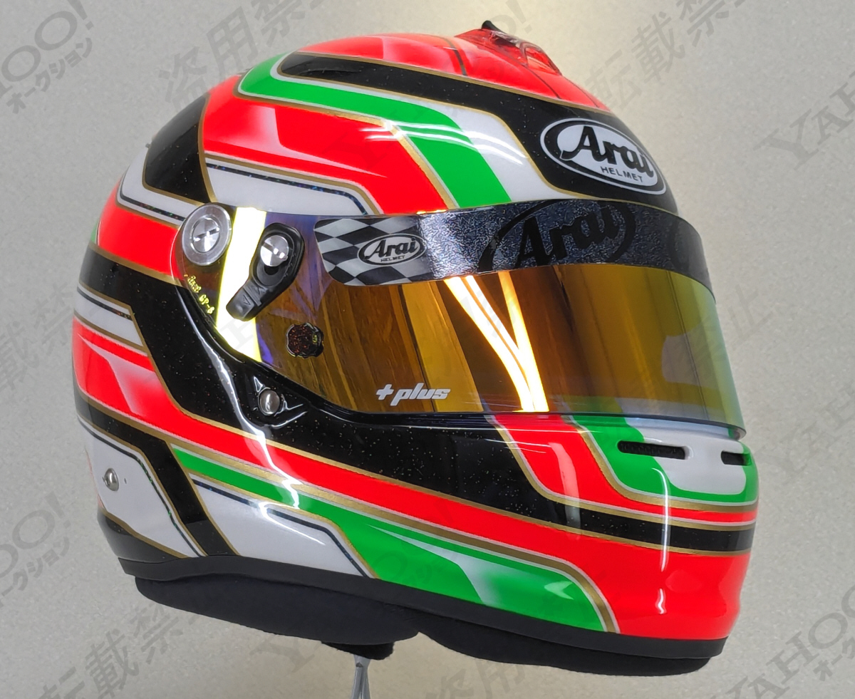 アライ Arai GP-6S 8859 Lサイズ オリジナルカスタムペイント完成品 新品即納 公認レース カートレース 走行会 ドリフト TONYKARTの画像4