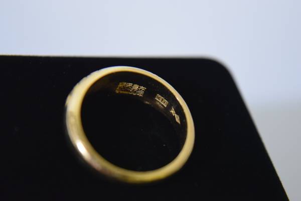アンティークK18金菊花彫 天皇在位50年記念リング 極珍品 アンティークK18金菊花彫 天皇在位50年記念リング 極珍品