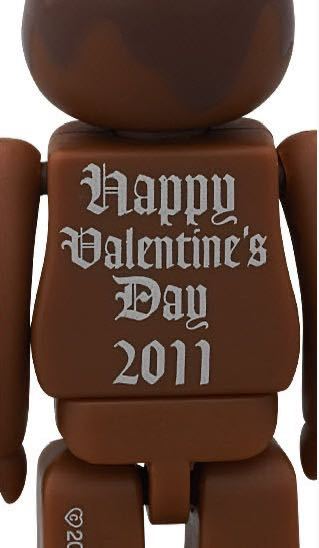 未開封 レア 2011 Valentine's BE@RBRICK 100% 　バレンタイン限定 ベアブリック 100% series ノベルティ MEDICOM TOY Bearbrick_画像2