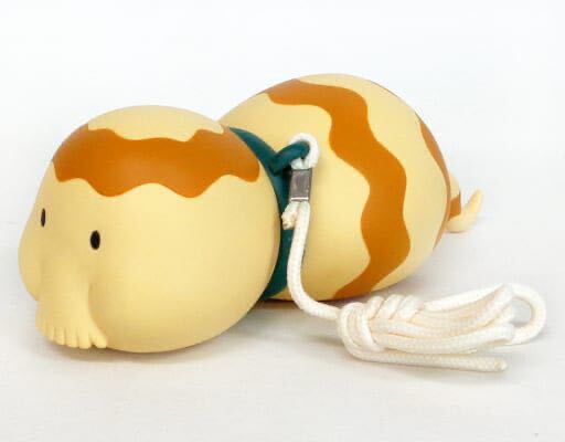 レア 2011年 VCD Doraemonツチノコ 首輪緑 本体クリーム色・茶色 メディコム トイ ドラえもん 1/6計画 藤子・F・不二雄ミュージアム限定