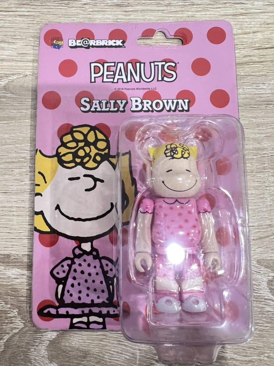 劇レア BE@RBRICK PEANUTS SNOOPY 100% ピーナッツ スヌーピー SALLY BROWN サリーブラウン シリーズ メディコムトイ ベアブリックの画像1