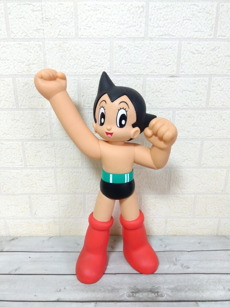 410# Astro Boy sofvi фигурка Tezuka Productions Showa Retro общая длина 32cm долгосрочное хранение текущее состояние товар 