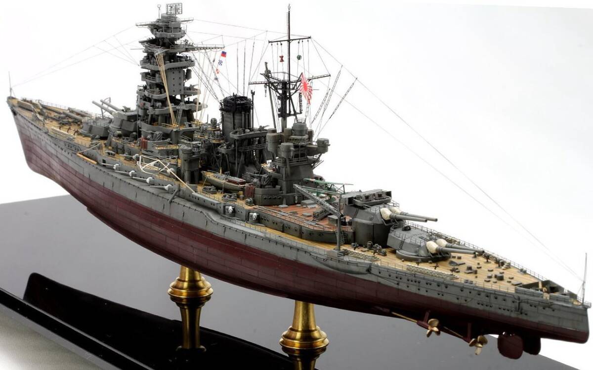 1/700 旧日本海軍 戦艦 長門 レイテ沖海戦時 完成品|日本 1/700 旧日本海軍 戦艦 長門 レイテ沖海戦時 完成品|日本