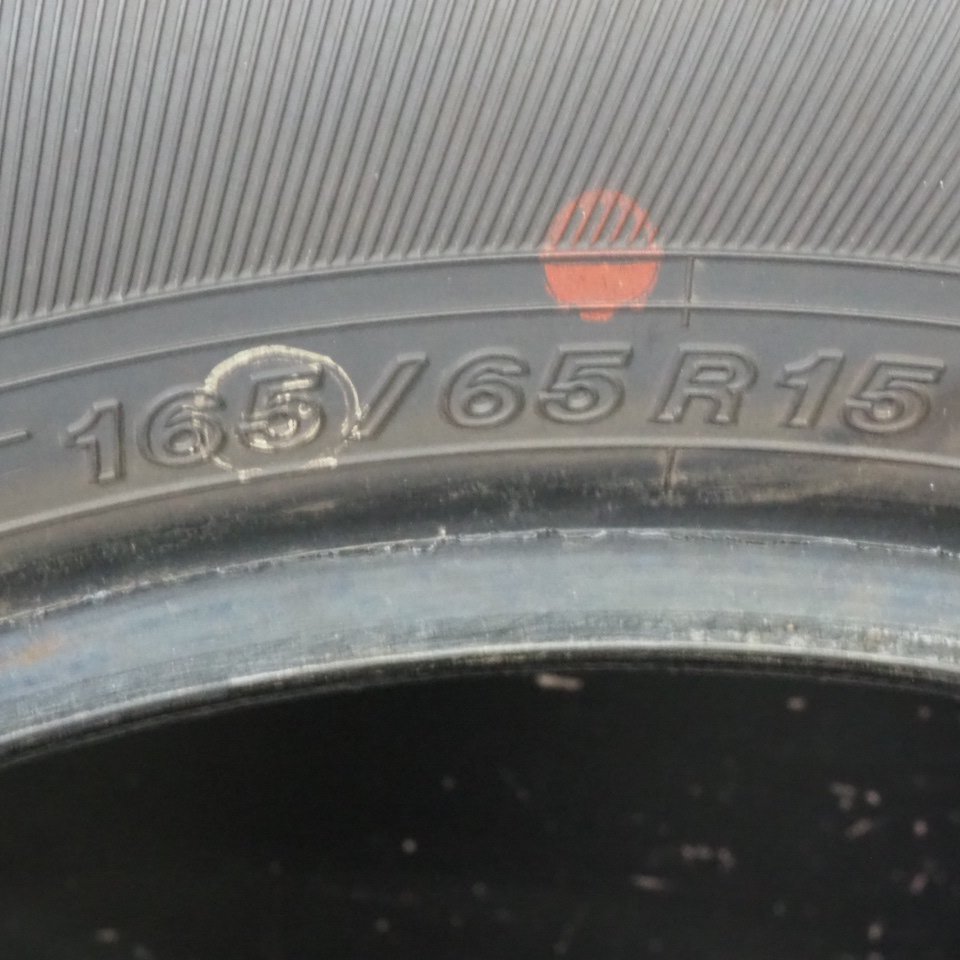 23年製 バリ山 ヨコハマ BluEarth-ES ES32【 165/65R15 1本 】パンク等の補修用にの画像4