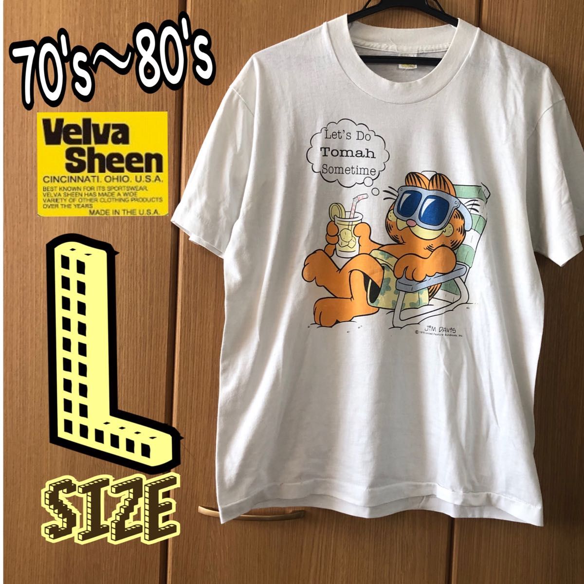 【値下げしました】Garfield Tシャツ