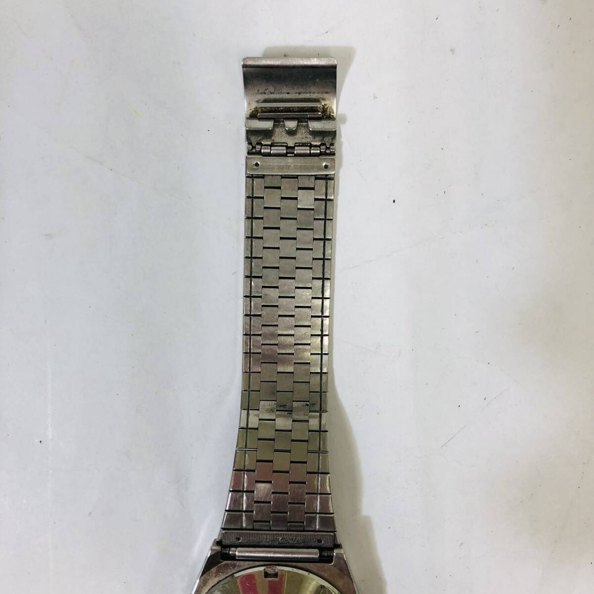 SEIKO セイコー 腕時計 クォーツ A158-5000 レトロ アラーム クロノグラフ 動作未確認 ジャンク_画像10