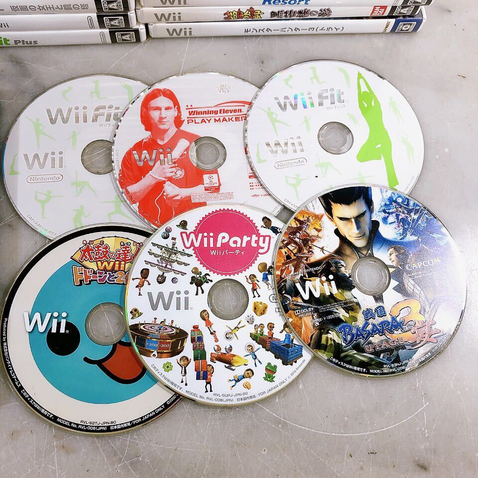 ジャンク 任天堂 ニンテンドー Wii WiiU ゲームソフト 約90枚 ONE PIECE マリオ スマブラ モンハン 戦国BASARA ドラクエ 他Wiiソフトまとめ_画像8