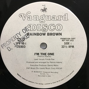 【コピス吉祥寺】RAINBOW BROWN/I'M THE ONE(SPV48)_画像1