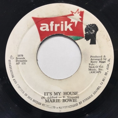 【新宿ALTA】MARIE BOWIE/IT'S MY HOUSE(AF131)_画像1