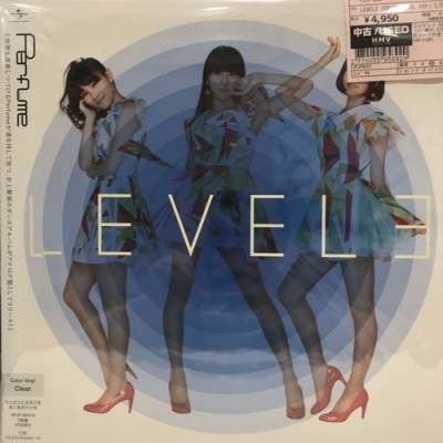 【新宿ALTA】PERFUME/LEVEL3 (COLOR VINYL クリアー)(LTD)(UPJP9001)_画像1