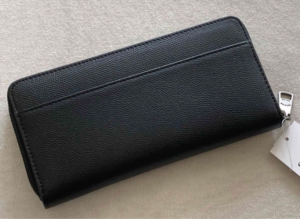 新品 COACH コーチ 長財布 ブラック 黒 シグネチャー Cロゴ 新品 COACH コーチ 長財布 ブラック 黒 シグネチャー Cロゴ