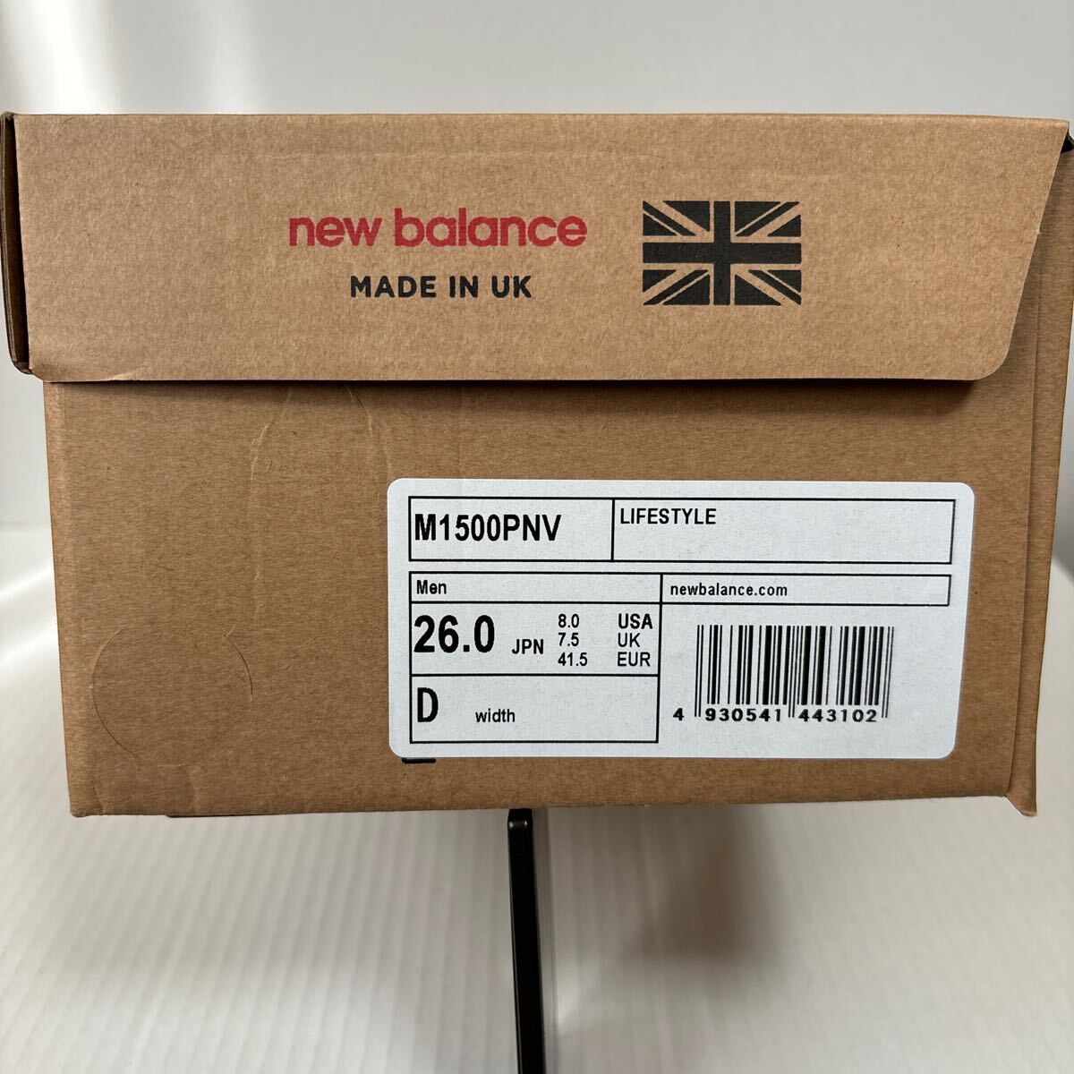 美品！ ニューバランス New balance 1500PNV 26.0 us8 ネイビー 990 991 992 993 1600 1700 お好きな方にの画像9